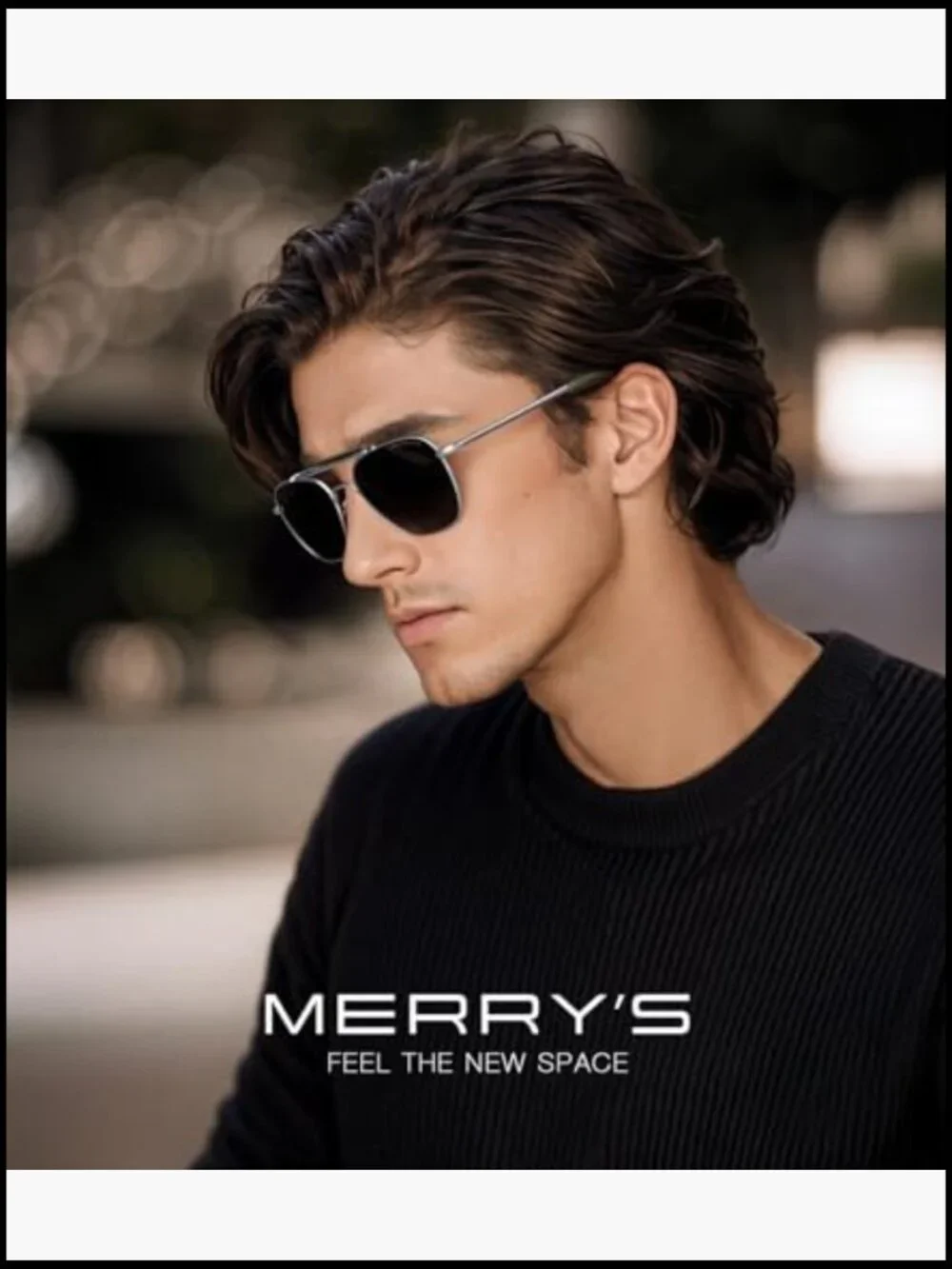 Metal Frame Polarized Sunglasses with UV Protection